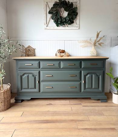 Refinished Maple Dresser 1