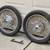 Vintage 60s/70s Honda CB450 CL450 Drum Brake Wheels Pair w/Tires * 2 thumbnail