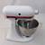 KitchenAid Ultra Power Stand Mixer KSM90WH White w/ Bowl Beater Whisk 1 thumbnail