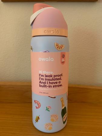 Owala "Prepárate para el picnic" Edición Limitada UO 32 oz Free Sip agotada - $85 (Bothell)63471322661507122