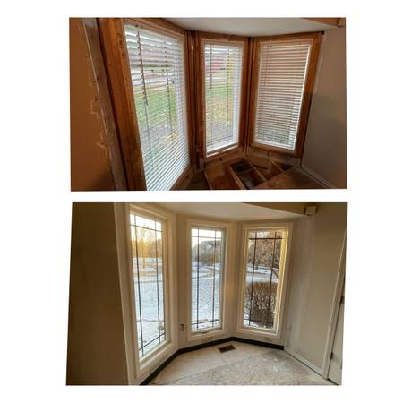 Beautiful wall repair + paint 1