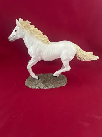 White Standing Horse by Conversation Concepts. 1