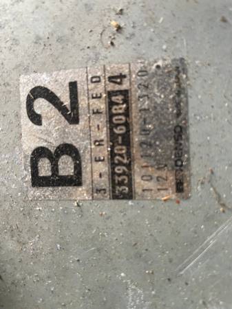 1991 1995 Geo Metro Wire Harness ECU manifold 1