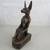 Anubis Egypt God Of Afterlife Kneeling Scupture 12" Tall Made In Egypt 1 thumbnail