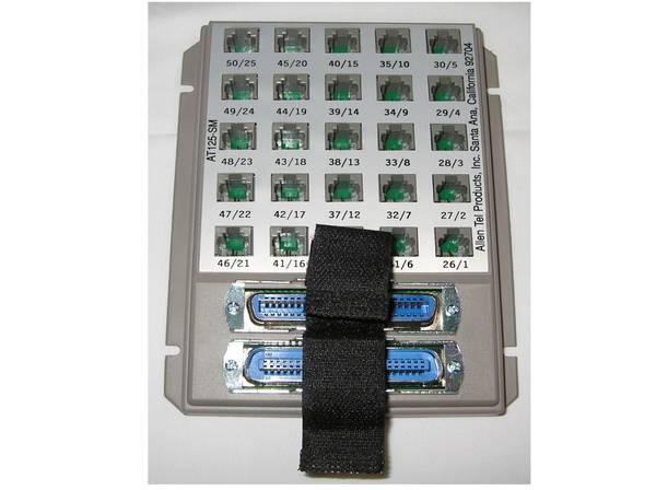Allen Tel AT125-SM  Dual 25 Pair to 25 Port RJ-11 1