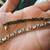 Yellow and White Italian Gold Bracelet With Hearts Design 1 thumbnail