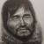 Framed Charcoal Drawing of Indigenous Person by Larrizo 3 thumbnail