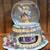 Angel Moose Maple Tree Christmas Holiday Musical Animated Snow Globe 3 thumbnail
