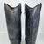 FRYE MELISSA BUTTON BLACK LEATHER KNEE LENGTH RIDING BOOTS  WOMENS SIZ 5 thumbnail