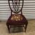 Vintage mahogany needlepoint dining chair 3 thumbnail