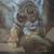 Nice picture 15x27 TIGER MOM WITH BABY 3 thumbnail