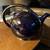 Hall Teapot #0443 Rare Cobalt Blue and Floral Gold  Accents 4 thumbnail