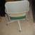 Desk chair on wheels solid Metal frame for heavy duty 2 thumbnail