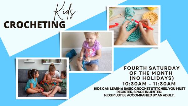 Kids Crocheting 1