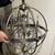 Gorgeous Brushed Nickel Globe Crystal Chandelier 4 thumbnail
