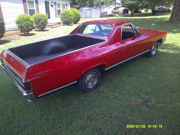 1968 Chevrolet El Camino - $19,500 (Concord)63613465822209124