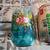 Five Antique Hand Painted Glass Tumblers 2 thumbnail