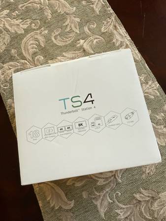 NIB CalDigit TS4 Thunderbolt Station Hub NEW Unopened 1