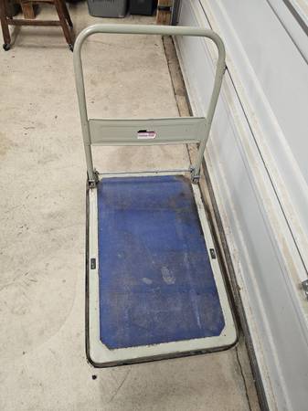 Folding flatbed cart 1