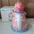 Vintage Otagiri Tea Pot Pig Picnic In Bonnet & Dress 2 thumbnail