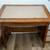 Roche Bobois Architecture Desk patinaed solid cherry wood 1 thumbnail