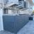 Metal HORIZONTAL SLAT Fence Panel (6'Hx6'W) Black or Basalt Grey 9 thumbnail