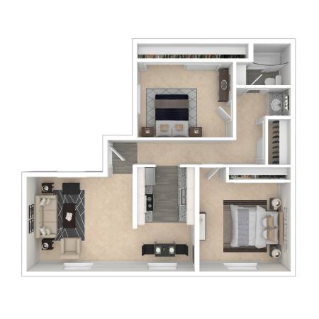 $1,650 / 2br - 947ft2 - Dos dormitorios un baño (5738 Windmill WAY CARMICHAEL CA)63900311571331121