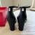 Kelly & Katie Hailee Black Ankle Strap, Block Heel Sandals, Size 8M 5 thumbnail