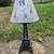 Eiffel Tower Tea light candle holder w glass shade 10.5" - french pics 1 thumbnail