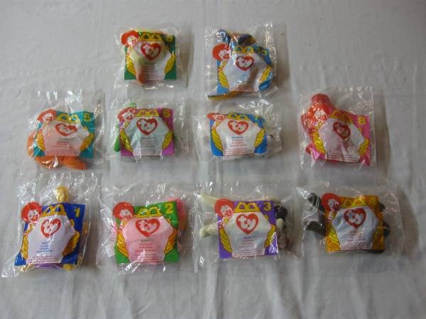McDonalds 1996 Ty Beanie Babies 1