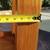 SOLID teak LARGE side table---NO VENEER---A TANK! 10 thumbnail