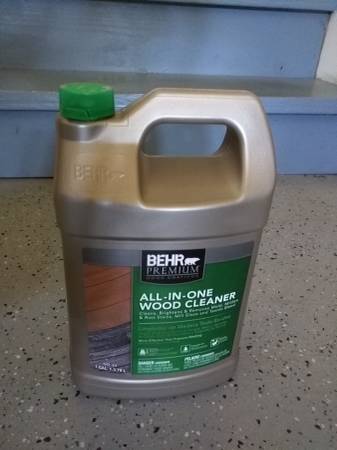 All-In-One Wood and Deck Cleaner - Brand New 1