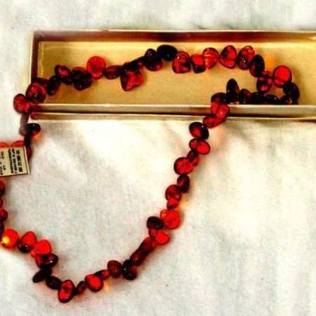 Antique, Yet Brand New With Tags Hand-made Baltic Amber Necklace $250. 1