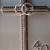 Vintage framed 40th Anniversary Cross w/ruby stones and rings 2 thumbnail