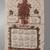 1979 linen full year kitchen calendar, autumn colors, bible verses1979 4 thumbnail
