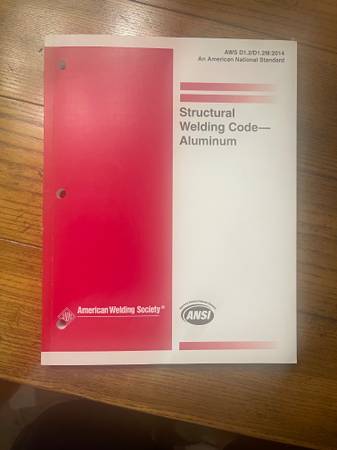 Used AWS D1.4 Structural Welding Code – Aluminum - 2014 1