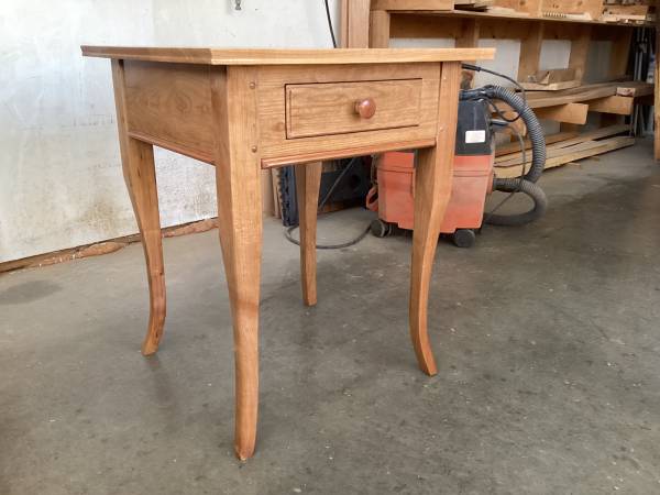 Solid cherry side/end table 1