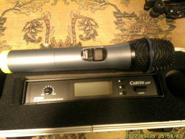 carvin wireless mic system 1