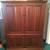 Custom made solid cherry Entertainment Center 1 thumbnail