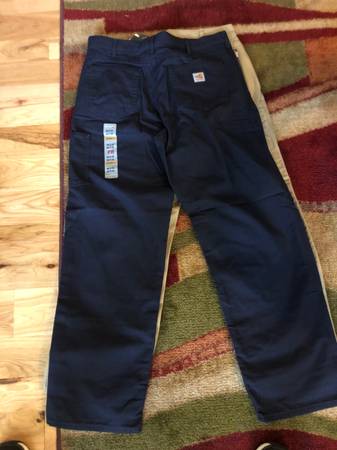 Carhartt canvas flame resistant pants 1
