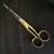 Classic Scissors - 24kt Gold over Stainless Steel (Style Options) 5 thumbnail