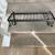 Hammered Steel Bookshelf Pot Rack 1 thumbnail
