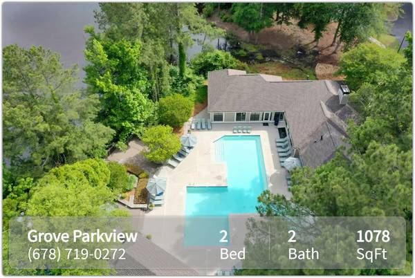 Enter into a world of comfort: 2 BR, 2 BA, 1078 Sq Ft! 1