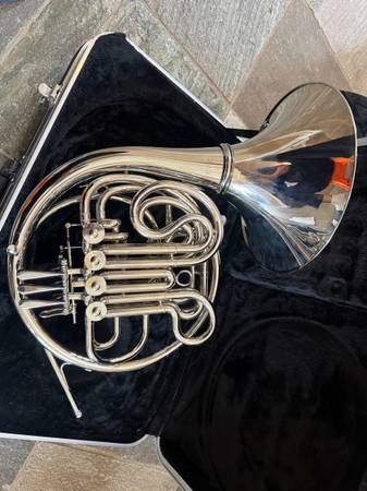 Double Silver French horn and Oboe 1