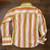 Pink Tartan brand Women's striped shirt/blouse-pink/orange-Size 6 4 thumbnail