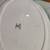 💂‍♀Vintage Keeling & Co. 16" Oval Serving Platter/ Gold Border Design 3 thumbnail