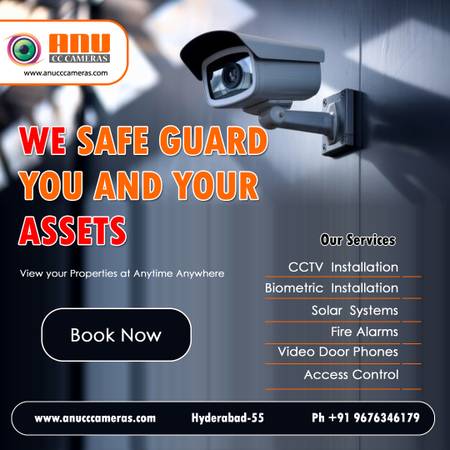 Best CCTV Installation Services in Hyderabad – Anu CC Cameras 1