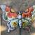 Whimsical butterfly wind chime & yard stick 2 thumbnail
