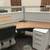 Desks/Cubicle/Modular- Curves- Separate Station areas 12 thumbnail