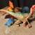 LOT OF 5 DINOSAUR FIGURES JURASSIC WORLD VELOIRAPTOR ECHO FISHER P PTE 7 thumbnail